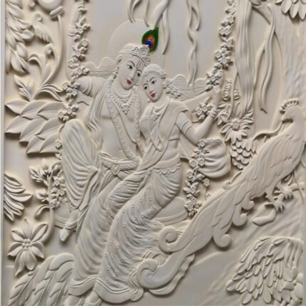 Radha Krishna - 36"W X 48"H