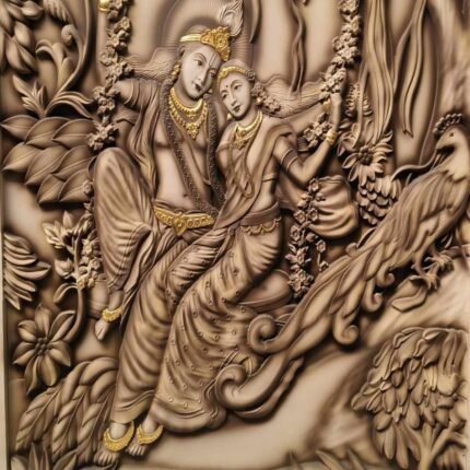 Radha Krishna - 36"W X 48"H