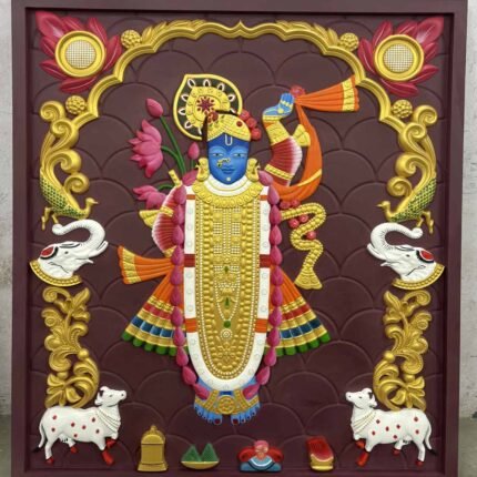 Shreenathji - 3'W X 4'H